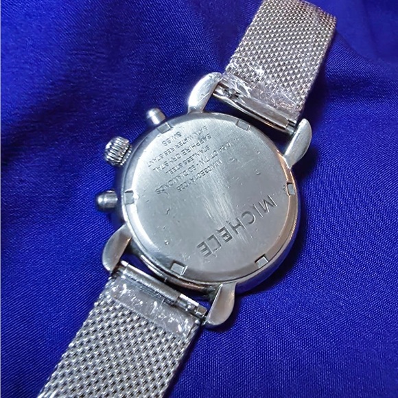 Michelle Lilou Diamond Paved 33Mm Swiss Chrono Swiss Made Women's Watch - Picture 6 of 8